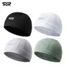 Adults' High-Performance Moisture-Wicking Sports Hat Liner - Cycling Skull Caps, Soft Liner, Breathable Mesh, Quick-Dry, Anti-Chafe, Anti-Snagging, 4-Needle 6-Thread Flatlock Seams, Easy on Skin, for Construction Workers, Outdoor Work Accessory, One Size,