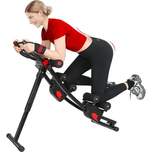 Ab Machine, Adjustable Trainer for Home Gym, Ab Crunch Exercise Equipment for Beginner