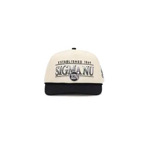 Sigma Nu Throwback Golfer Snapback Hat