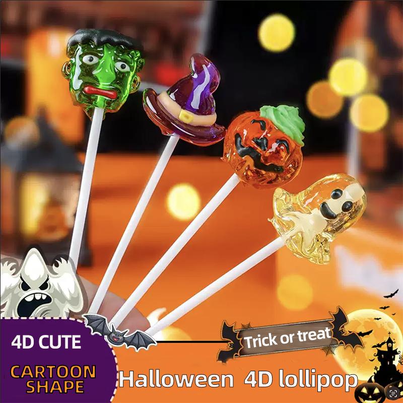 Christmas Candy Gift box set, 4D Lollipop Marshmallows Gummies , Various mixed candies  party favors, Creative Ghost  pumpkin bat, High-appearance snacks, For Kids/Children,Besties,Little friends,Boyfriends and Girlfriends gift 8.57 OZ (33 Count)