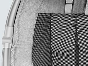 BabyBond Bluetooth Baby Swing for Boys & Girls, Remote Control , 5-Point Harness, 5 Sway Speeds & 10 Lullabies, Portable Swing for Infants, Indoor/Outdoor Use - Grey Baby Rocker for Toddler, Ideal Christmas Gifts for Babies