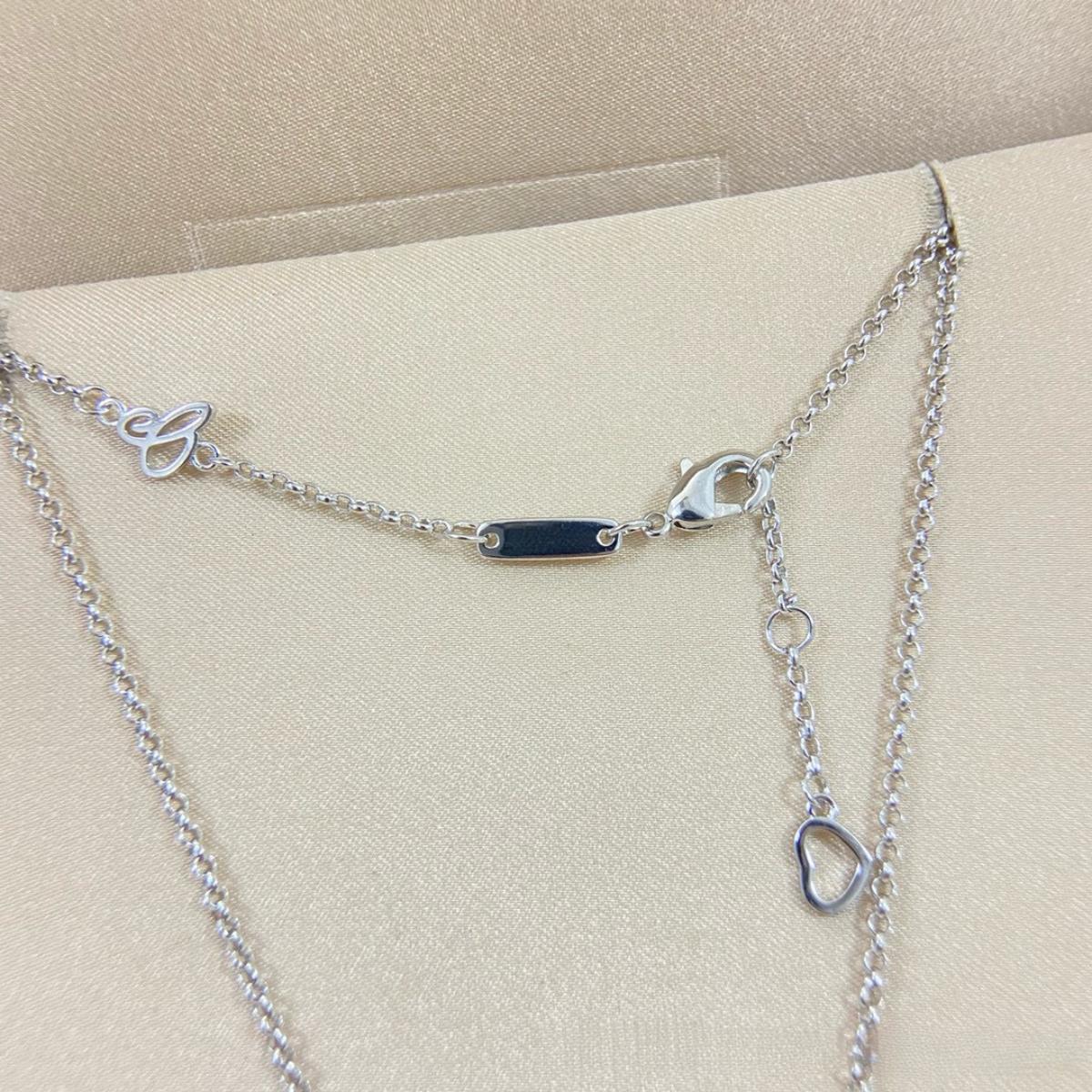 High Quality Lucky Clover Heart Necklace Effortless French Chic For Everyday Woman Party Gift