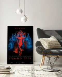 Movie Posters -Crimson Peak,Wall Art Prints,Canvas Posters,Personalized Movie Posters,Unframed Poster fan merch