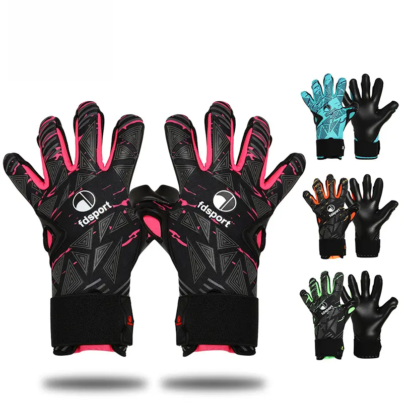 Drip Pattern Latex Goalkeeper Gloves for All Ages, Stylish & Functional Football Equipment with an Anti-Skid Grip for Training & Competition, Stylish And Functional, Soccer Accessories, Footballequipment