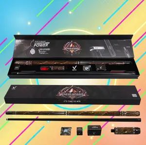 EVO Gemstone Maxbing Edition — Earthfire Pool Cue | Radiant Color, Premium Glassfiber Performance, Complete Player Kit