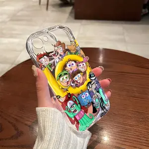 Phone Case - A Phone Case Featuring The Fairly Oddparents, Compatible with for iphone Models 17, 16E, 16, 15, 14, 13, 12, 11, Mini, Pro, Max, Air, X, XR, XSMAX, 8, And 7 Plus, Designed to Be Soft And Anti-Fall with a TPU Back Cover