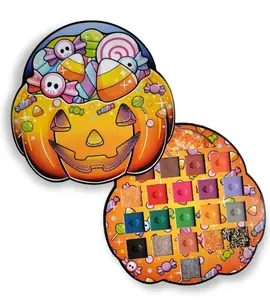 Trick or Treat Palette - Multicolor Eyeshadow Palette with Halloween Theme - Ideal for Makeup Use