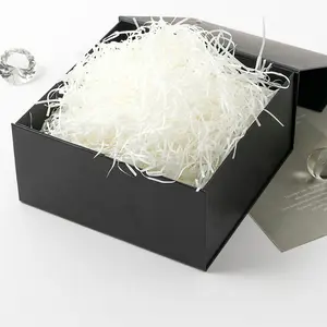 1pc 100g Pack Coconut Paper Shreds Gift Box Filler, Wedding Candy Box Decorative Material, Bedding Grass Decoration, Gift Wrapping Supplies