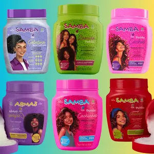 SAMBA Hair Mask - Hydrating Hair Mask with Hyaluronic Acid for Deep Hydration and Rich Color