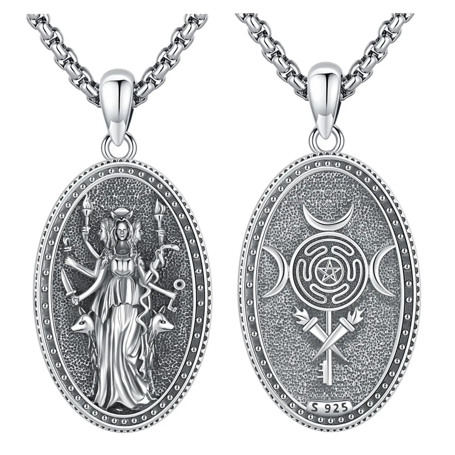 Goddess Hecate -1 Oxidated