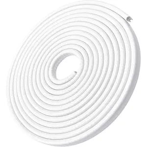 13Ft(4M)  Door Edge Guards U Shape Edge Trim Rubber Seal Protector Rubber Door Protector Protection Edge Anti- Clips Fit for