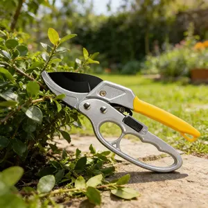 8 Inch Segmented Pruning Shears, 5x Cutting Power, Ergonomic Design, Ideal for Gardening and Landscaping, Time-Saving Branch Trimming Tool