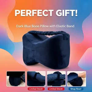 Leg Pillow for Side Sleepers Memory Foam Knee Pillow Relieve Sciatica Hip Back Pain Pregnancy Support