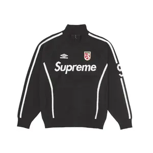 Supreme Umbro Zip Up Sweater Black (men) by StockX