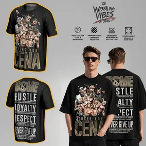WWE John Cena Thank You Come Back Backlash Tampa 2026 Champion Return Oversized Graphic T-Shirt Vintage WWE Tee – Y2K Premium Cotton Streetwear Unisex Wrestling Fan Gift