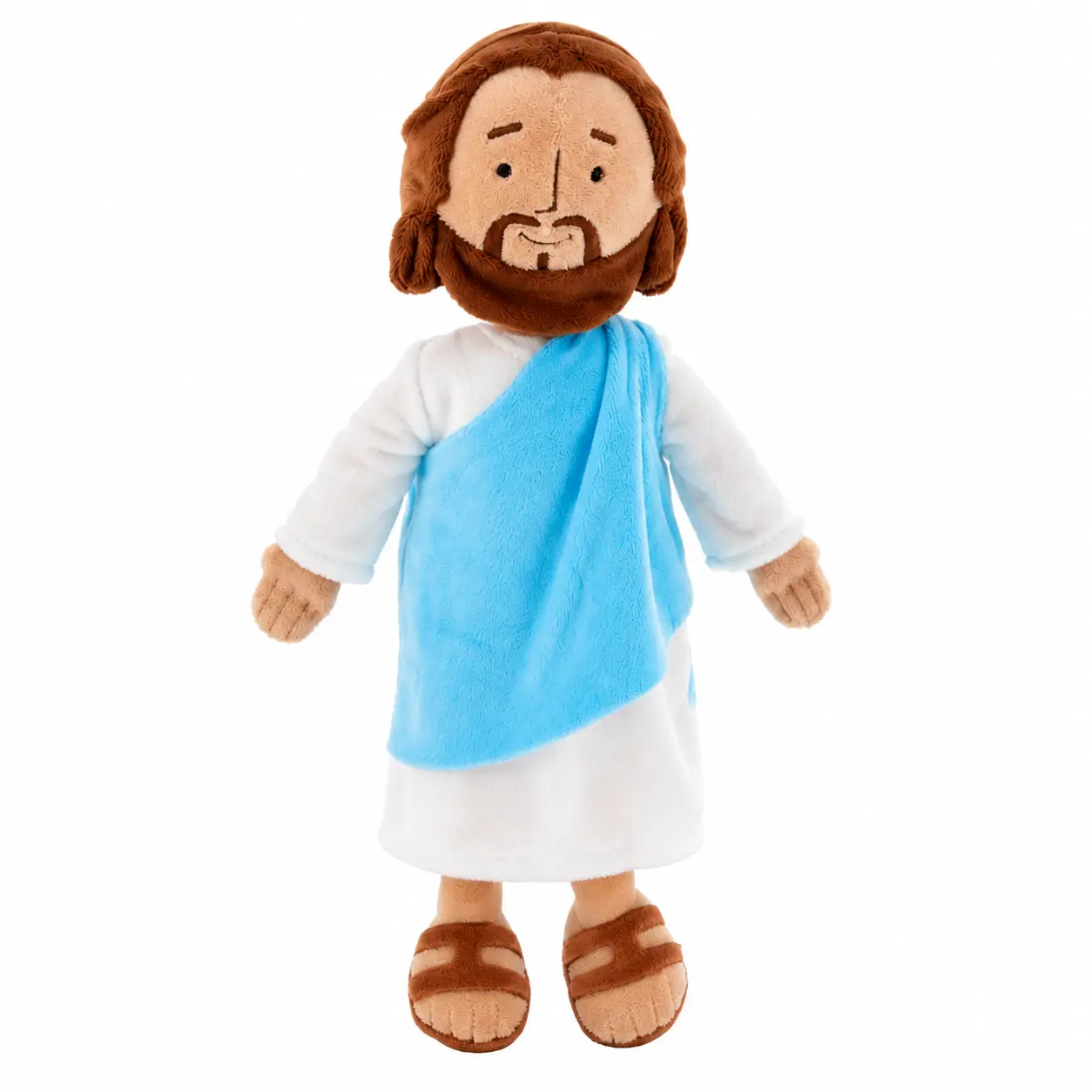 13 Inch Jesus Plush Doll, Cute Christian Plush Toy, Soft Religious Faith Gift for Kids Adults, Baptism Gift, Sunday School Gift, Christian Home Decor, Easter Christmas Gift Idea