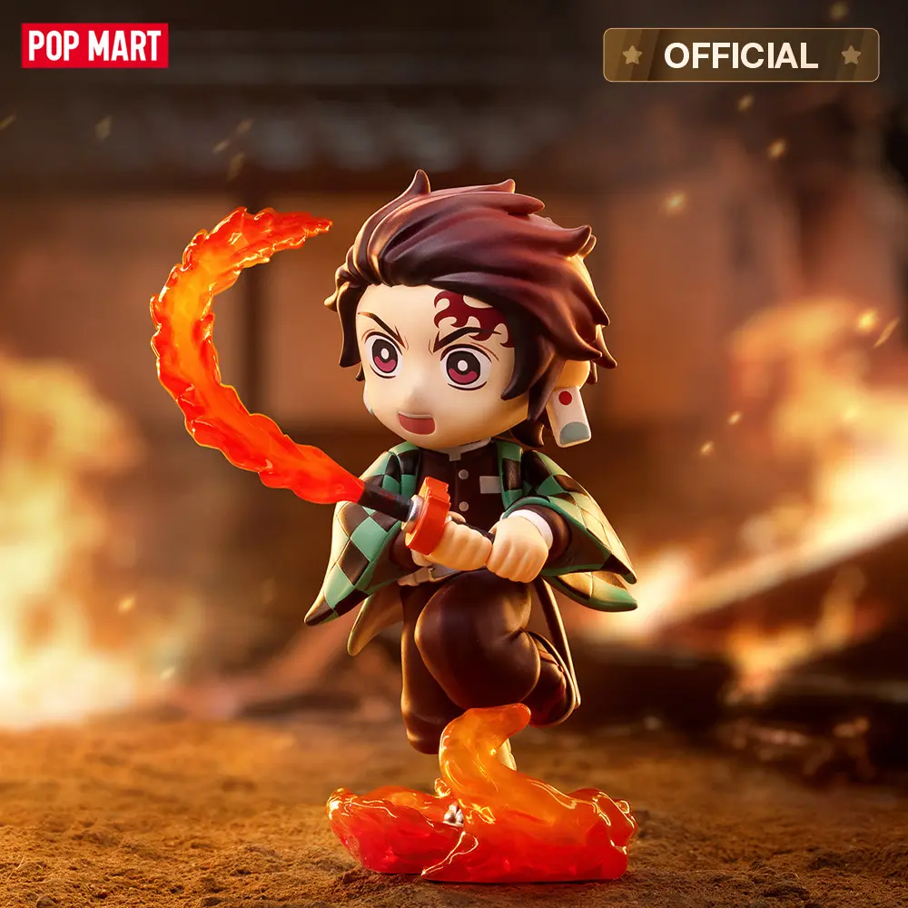 【NEW】POP MART Demon Slayer: Kimetsu no Yaiba Battle Series Figures Blind Box Gift Fun Toy