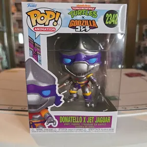 Funko Pop Nickelodeon Donatello x Jet Jaguar #2342 Teenage Mutant Ninja Turtles x Godzilla