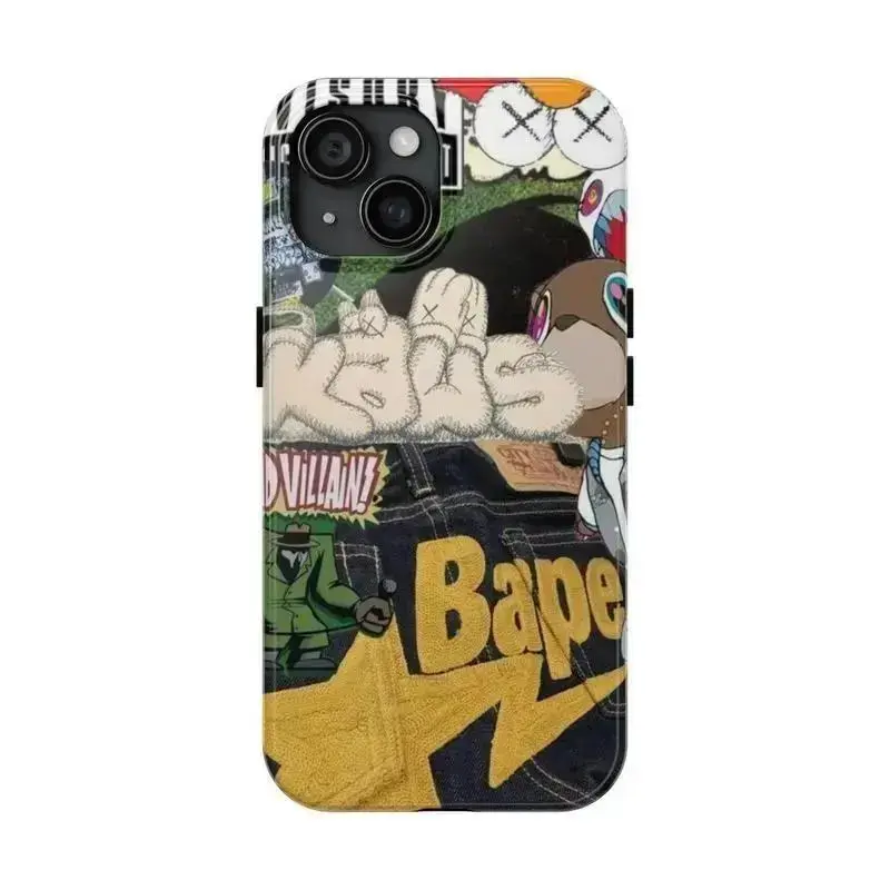 Suitable for iPhone 17-11 Pro Max/Plus .Tough Phone Cases, Cute Case, Y2K Luxury Tough Phone Case | fashionable phone case suitable forboth men and women./phone 16 plus case /15 pro maxcase/13 case/14 case.