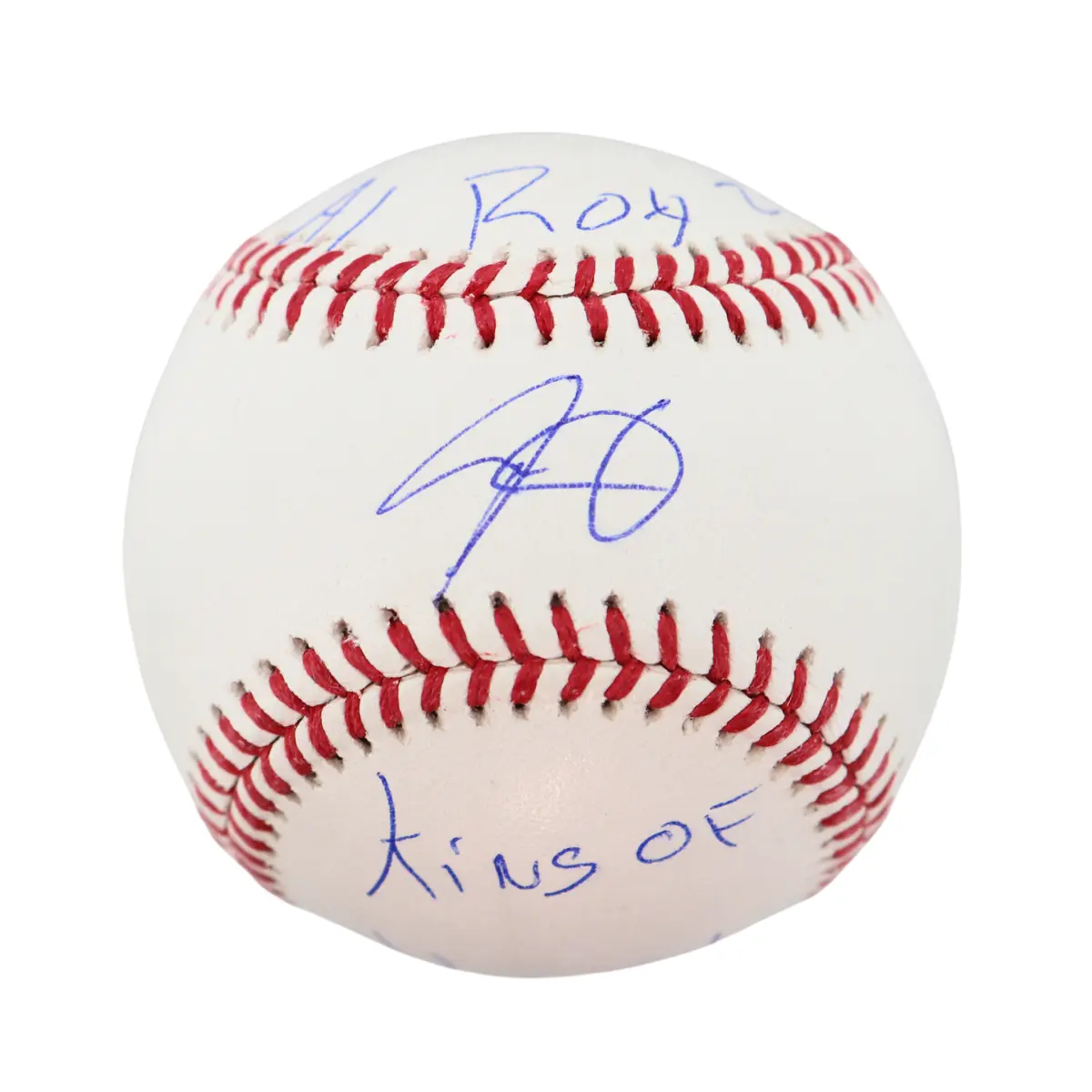 Luis Gil New York Yankees Autographed Multi Inscribed Ball OMLB Ball (CX Auth)