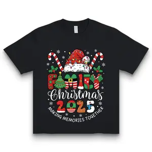 Family Matching Holiday T-shirt Cozy ChristmasT-shirt  Soft Cotton Set Making Memories Gift Outfit