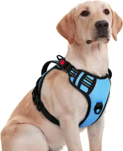 rabbitgoo Uplift Pro Adjustable Dog Harness with Neck Buckle
