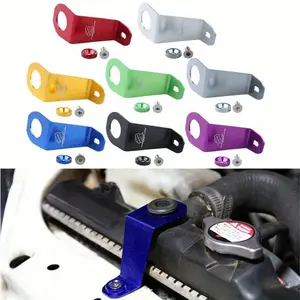 Car bumper reflective safety strip sticker set (2 pieces), specially designed for front bumper warning and visibility.