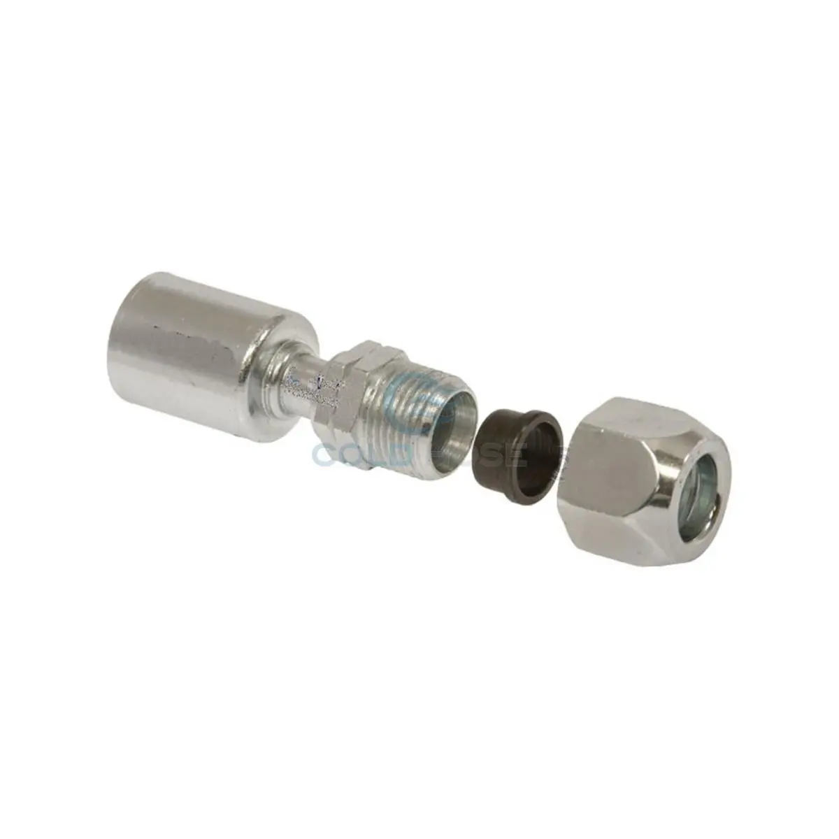 212 MAIN Straight Compression Fitting - 14.5mm Tube to No.10 Stainless Steel Hose, Compression Seal, Modern Quality Home Accessory, Household Appliance Part, Client Supplies