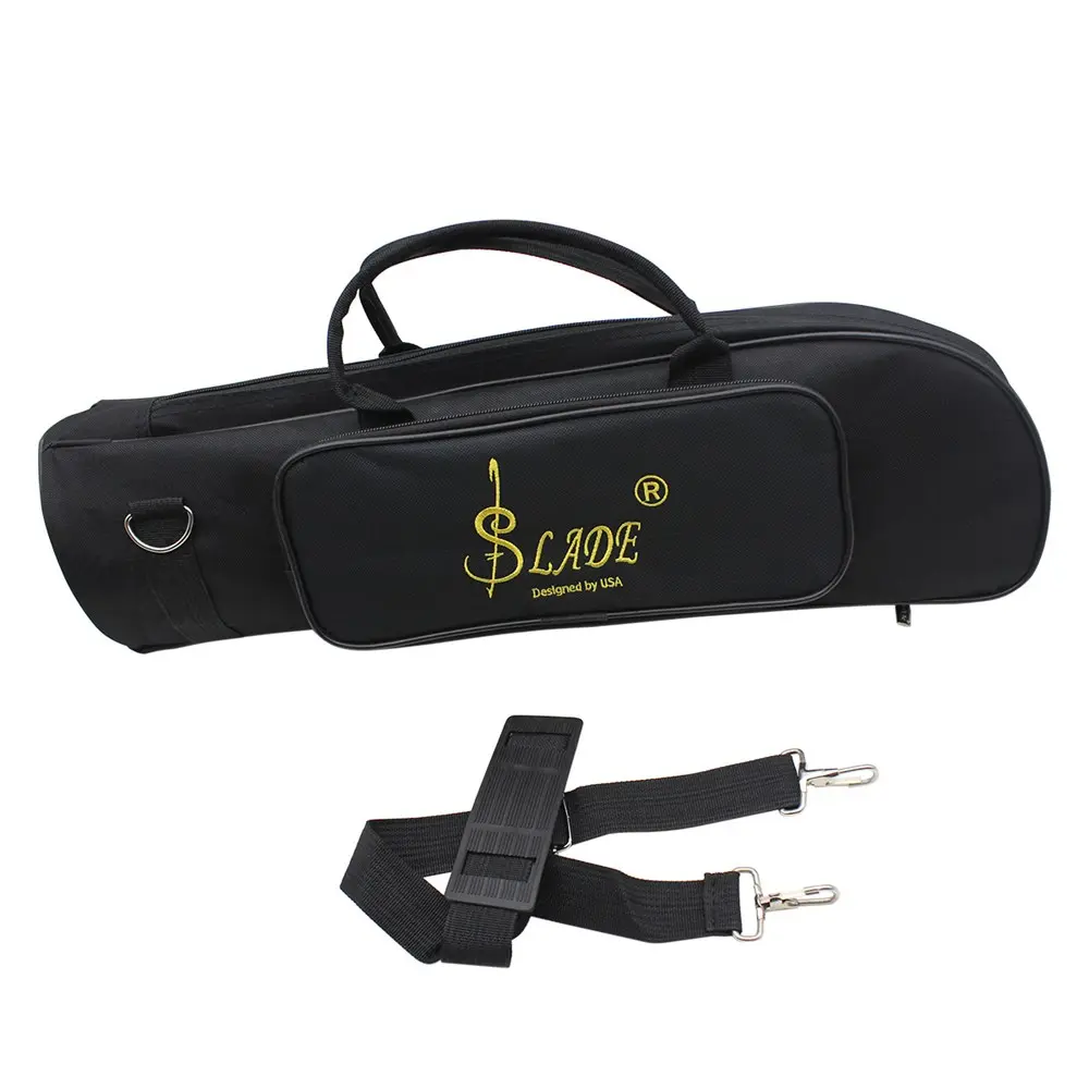 Thick Standard Portable Trumpet Bag  Fitted with Flannel Lining Fabric Protects Instruments From Scratches  Durable Design Accessories