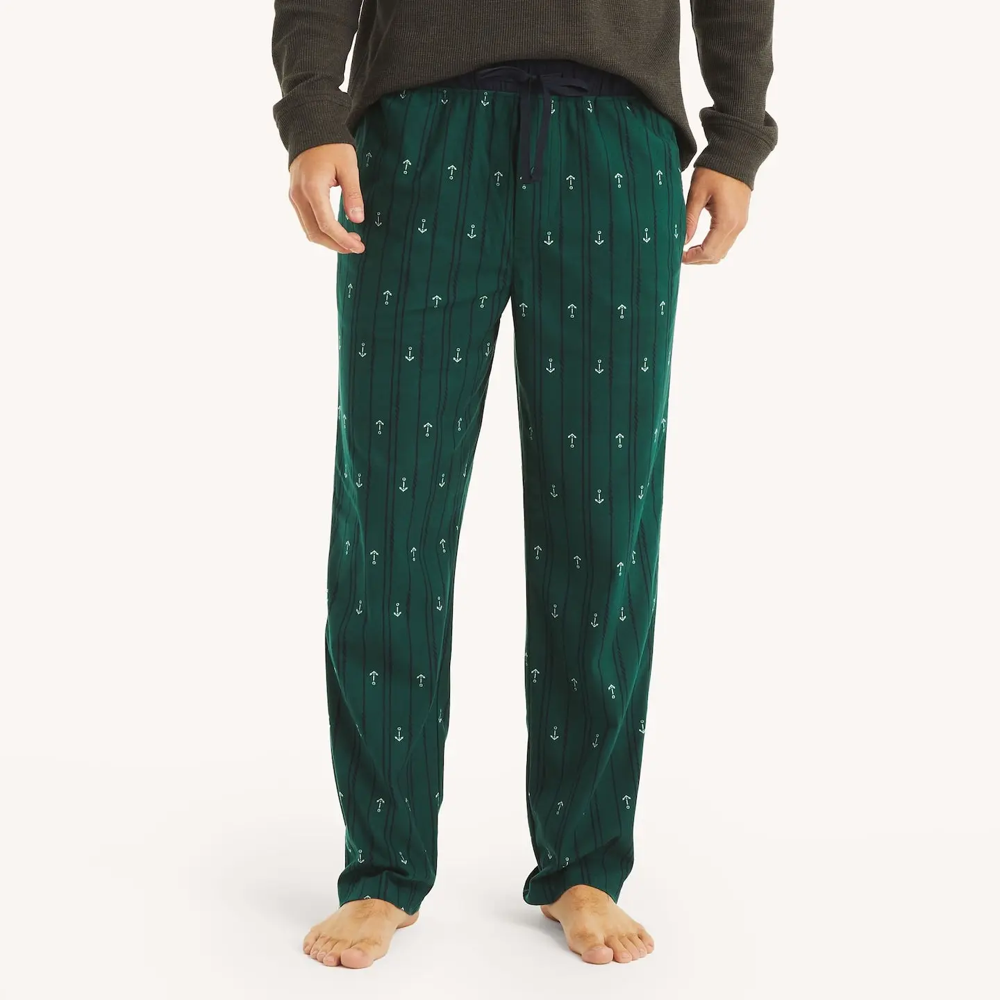 Nautica Mens Fleece loungers - L