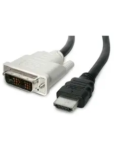 Startech 6 HDMI to DVI Digital Video Cable (M/M) - Projector, LCD Accessories, High-Quality Digital Cable for Audio & Video Connectivity