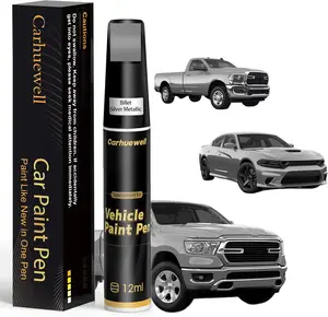 Touch Up Paint for Ram Billet Silver Metallic(PSC/JSC) Car Touch Up paint Genuine Exact Color Code Compatible With Ram Vehicle