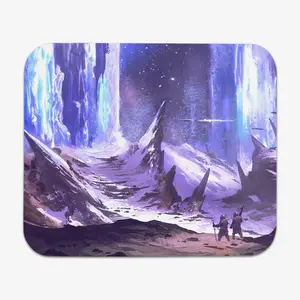 Unexplored Ice Mountain Mousepad