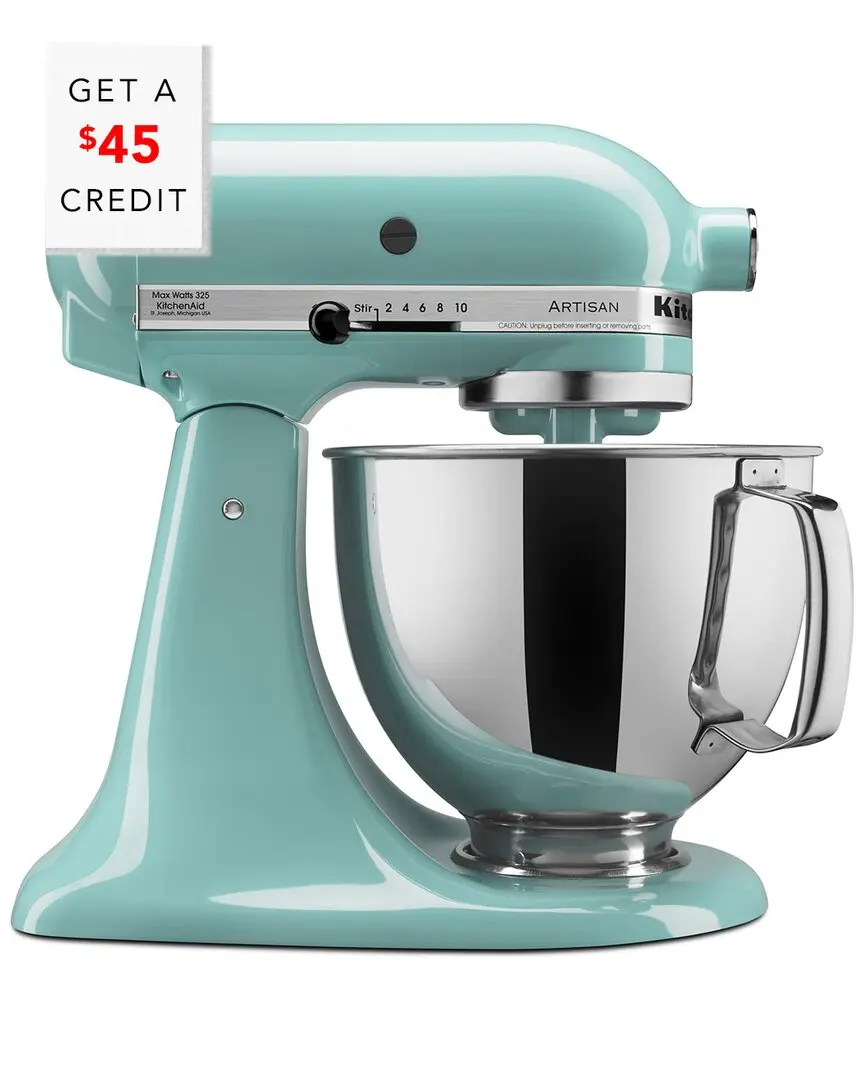 KitchenAid Artisan Series 5Qt Tilt-Head Stand Mixer with $45 Credit