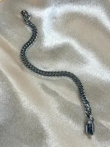 Calyx Silver chain-link bracelet