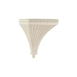 Cream Lacquered Composite Wall Bracket
