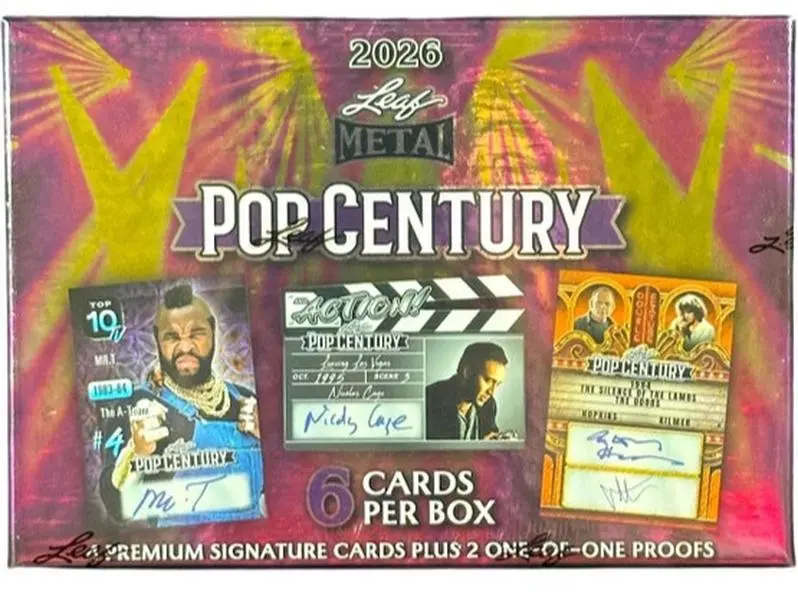 2022 Leaf l Pop Century 新品未開封ボックス 2026 Leaf Metal Pop Century Hobby Box - TikTok Shop