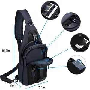 Direct  Lightweight Sling Backpack Sling Bag Travel Hiking Small Backpack for Women Men Gifts