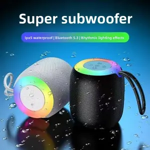 USB outdoor portable high volume audio subwoofer bluetooth speaker home desktop mini audio
