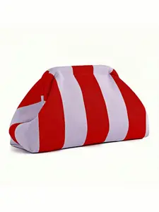 Women's Fashionable Striped Pattern Cloud Bag, Casual Versatile Handbag for Evening, Trendy All-match Bag for Daily Use