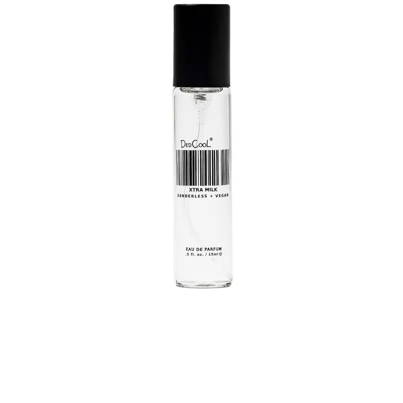 DedCool Travel XTRA Milk Fragrance Bottle - 0.5 fl oz Creamy Sweet Musky Scent, Vegan & Cruelty-Free Selfcare Product for Skin & Clothes Application