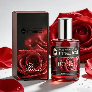 Rose & Oud Perfumeportable Roll-On, Precise Touch-Up, No Messlong-Lasting All Dayideal for Women, Daily Use & Giftingcompact & Elegant Design