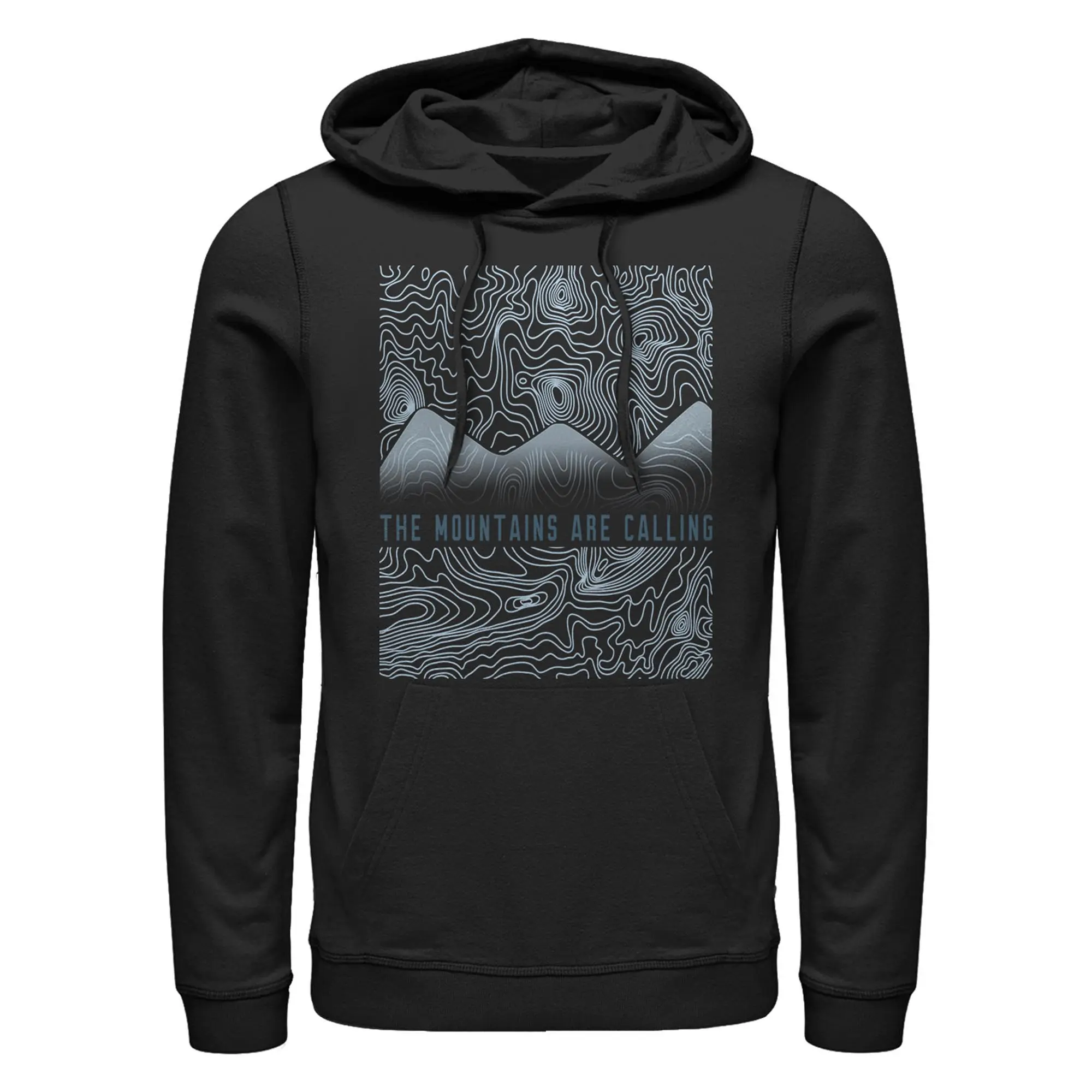 Men's Lost Gods The Mountains Are Calling Pull Over Hoodie, Menswear, Pullover