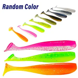 Artificial Fish Shaped Fishing Lure, 50pcs Reusable Soft Bait, Bionic Fishing Lure, Fishing Accessories for Bass & Other Species