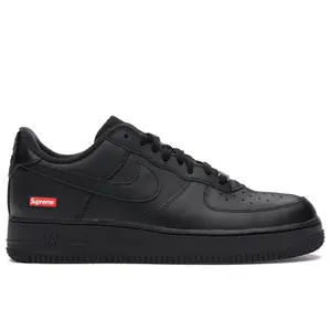 Nike Men's Air Force 1 Low Supreme Black, from StockX