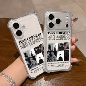Singer IvanS C-Cornejos Miradas Protective phone case suitable for iPhone 17 16e 16 15 14 13 12 11 Mini Pro Max Air X XR XSMAX 8 7 Plus anti drop Shockproof transparent soft back cover