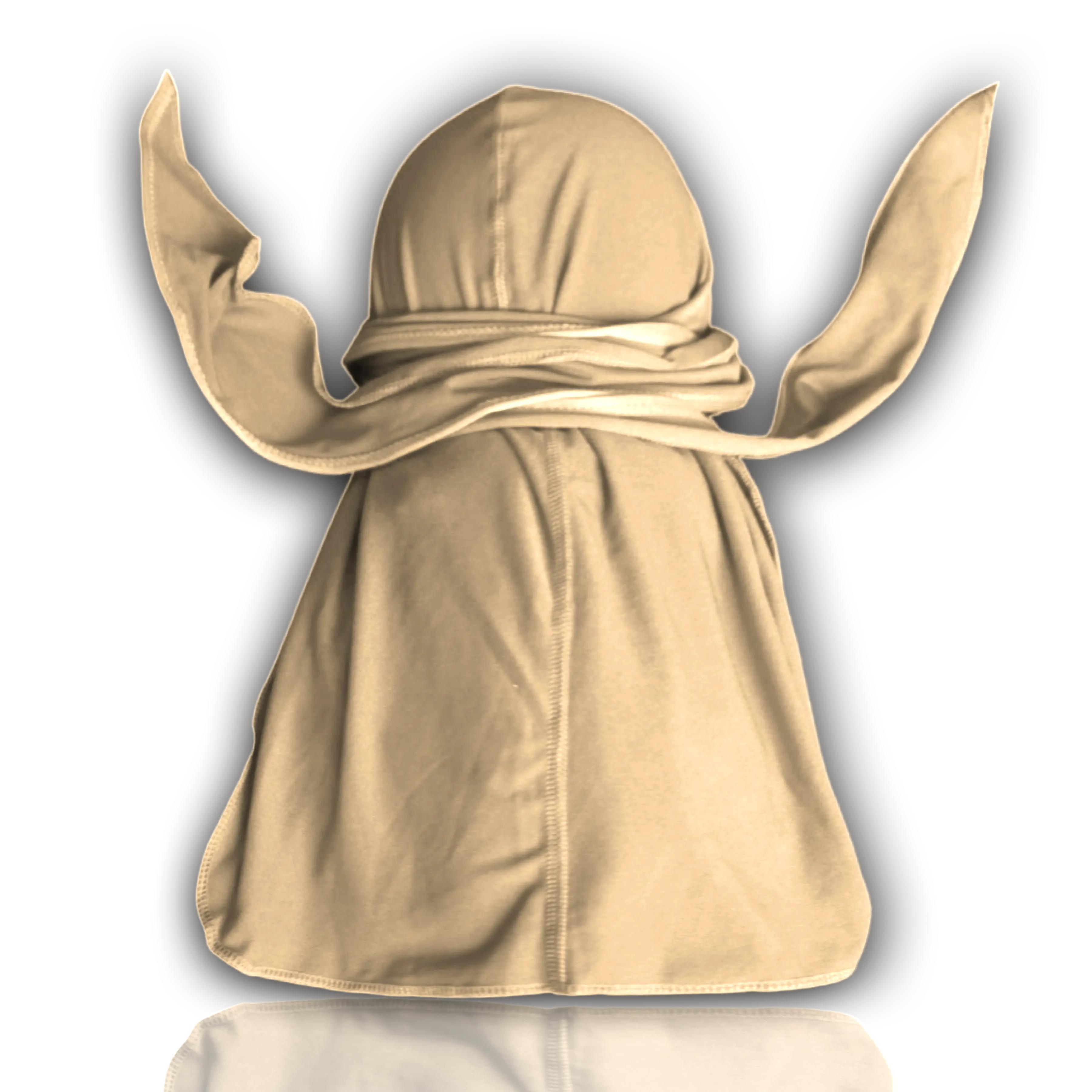 “Sand Khaki” Durag Ultra Wave Extreme Stretchy Spandex wave  cap  mama  owl
