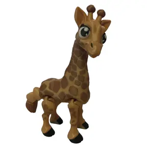 Giraffe Articulating 3D Printed Figurine Home Decoration Shelf Ornament Plastic