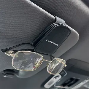 Dodge Durango Car Sunglasses Holder, Excellent Storage Solution, Holds Sunglasses and Cards, 1 Piece, Ideal for Car Organization