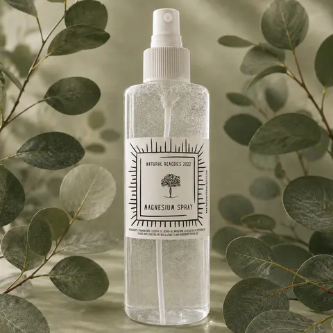 Transdermal Magnesium Mist 16oz - Peppermint Oil-Infused Hydrating Face & Body Spray, Skincare Moisturizers & Mists